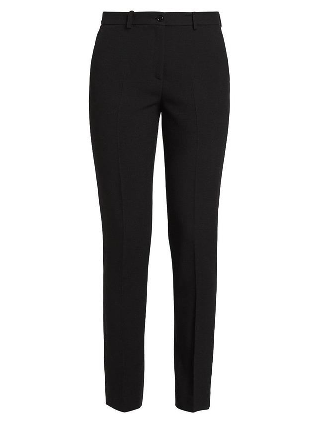 Womens Samantha Pleated Straight-Leg Pants Product Image