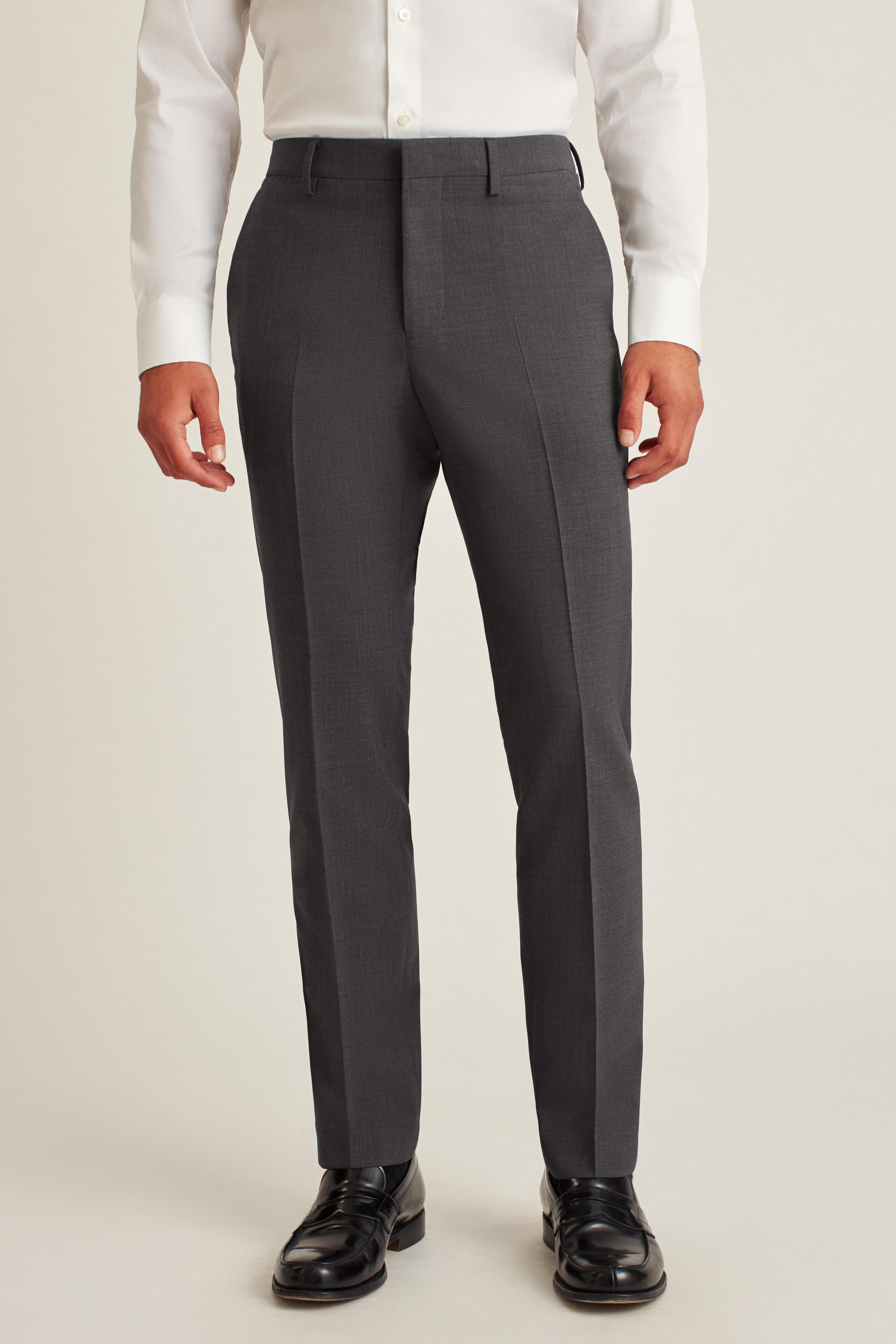 Italian Stretch Wool Dress Pants Product Image