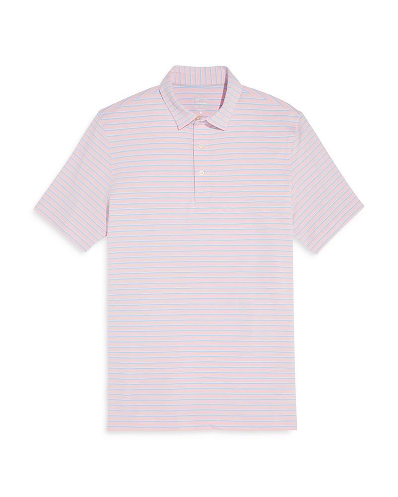 Vineyard Vines Ss Palmero Polo (Green Micor Cap) Men's Short Sleeve Knit Product Image