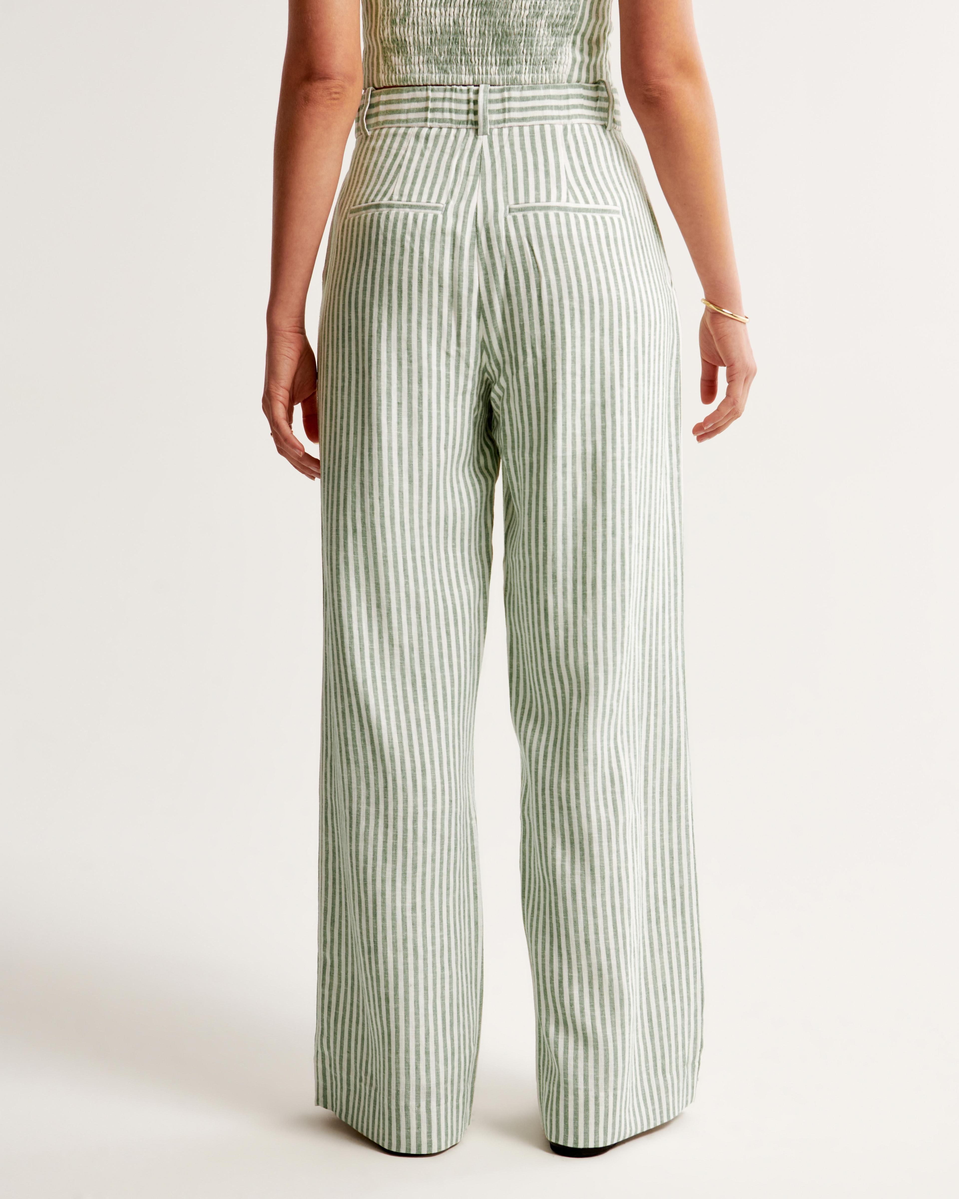 A&F Sloane Tailored Linen-Blend Pant Product Image