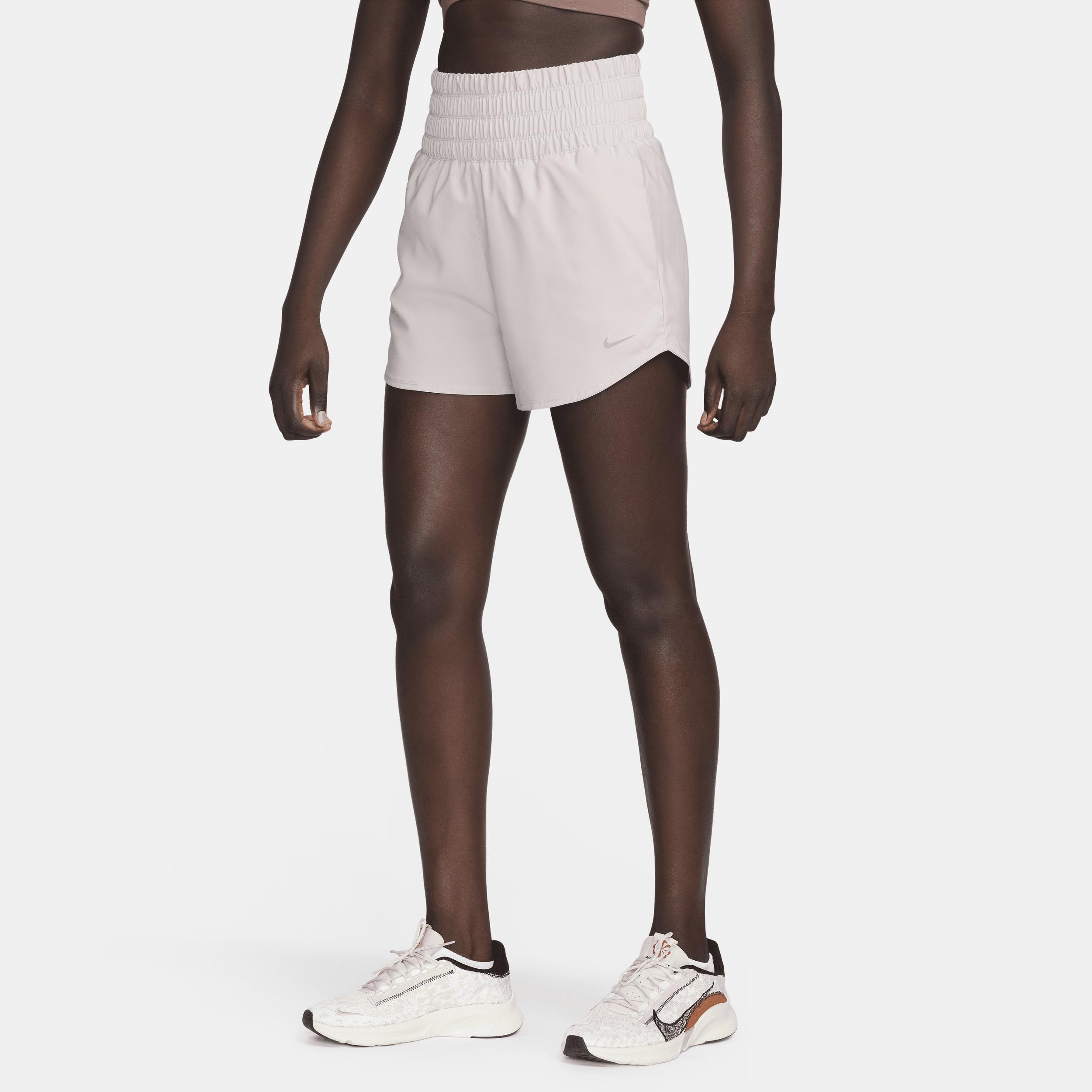 Nike Women's One Dri-FIT Ultra High-Waisted 3" Brief-Lined Shorts Product Image