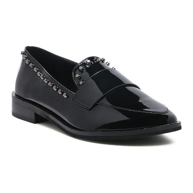 Rag & Co Emilia Womens Studded Loafers Product Image