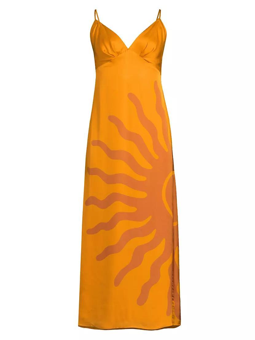 Bahia Sunburst Maxi Dress Product Image