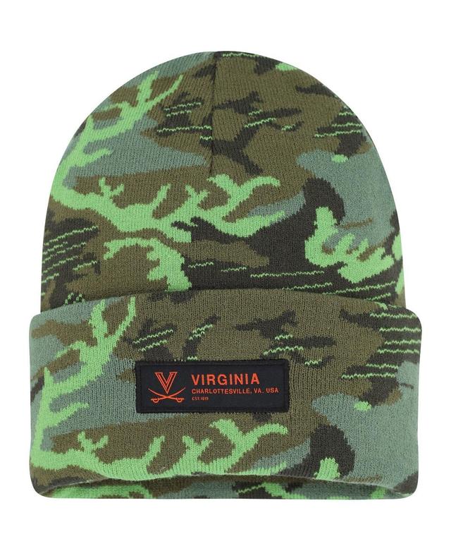 Mens Nike Camo Virginia Cavaliers Veterans Day Cuffed Knit Hat Product Image