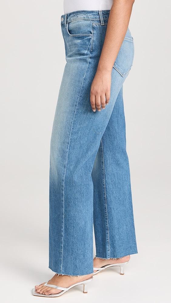 L'AGENCE Tiana Wide Leg Jeans | Shopbop Product Image