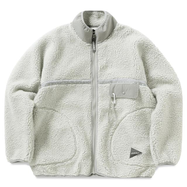 X AND WANDER JQ TAPE FLEECE JACKET Product Image