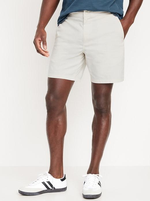 Slim Built-In Flex Tech Jogger Shorts -- 7-inch inseam Product Image