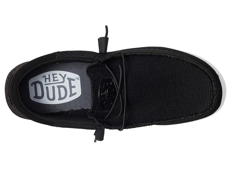 Mens HEYDUDE Wally Funk Casual Shoe Monochrome Product Image