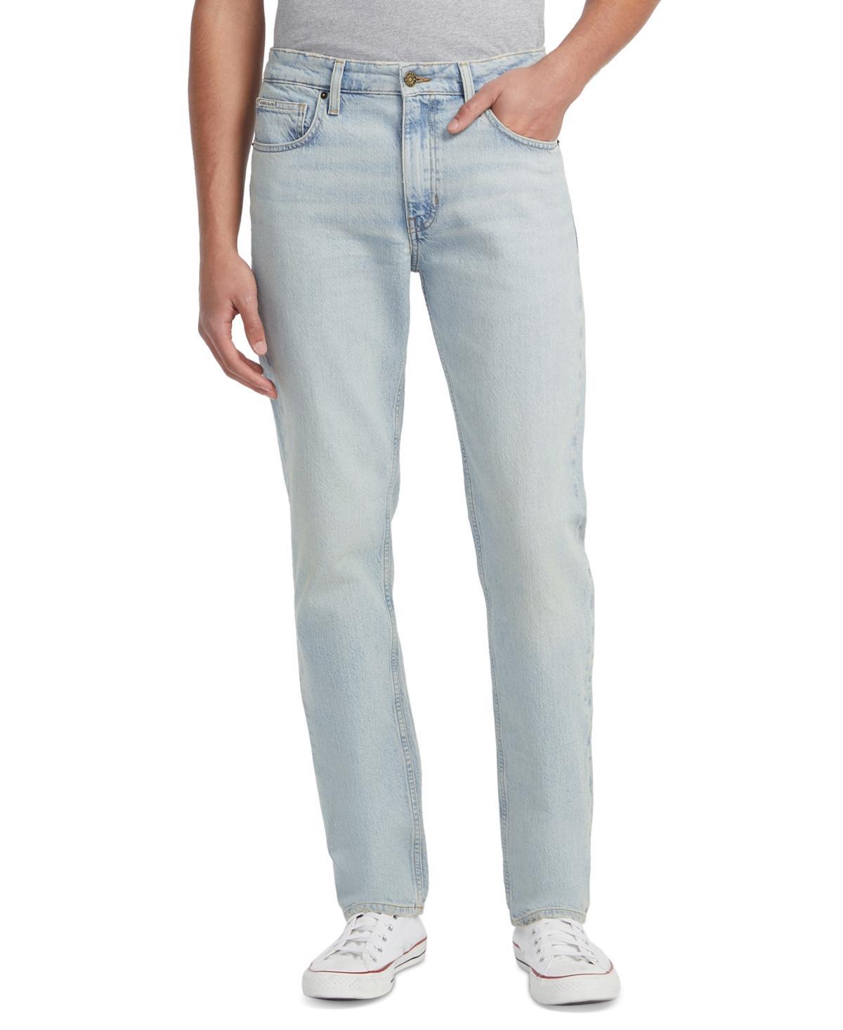 Guess Jeans by Guess Mens Straight-Fit Light-Wash Jeans Product Image