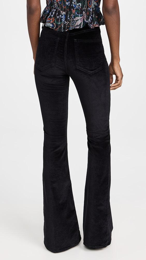 Veronica Beard Jean Sheridan Velvet Bell Bottom Jeans | Shopbop Product Image