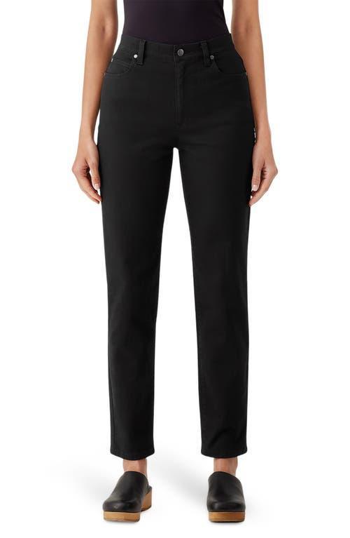 Eileen Fisher High Waisted Slim Full Length Jeans Women's Jeans Product Image