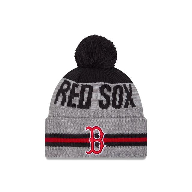 Boston Red Sox Runner Pom Knit Hat Male Product Image