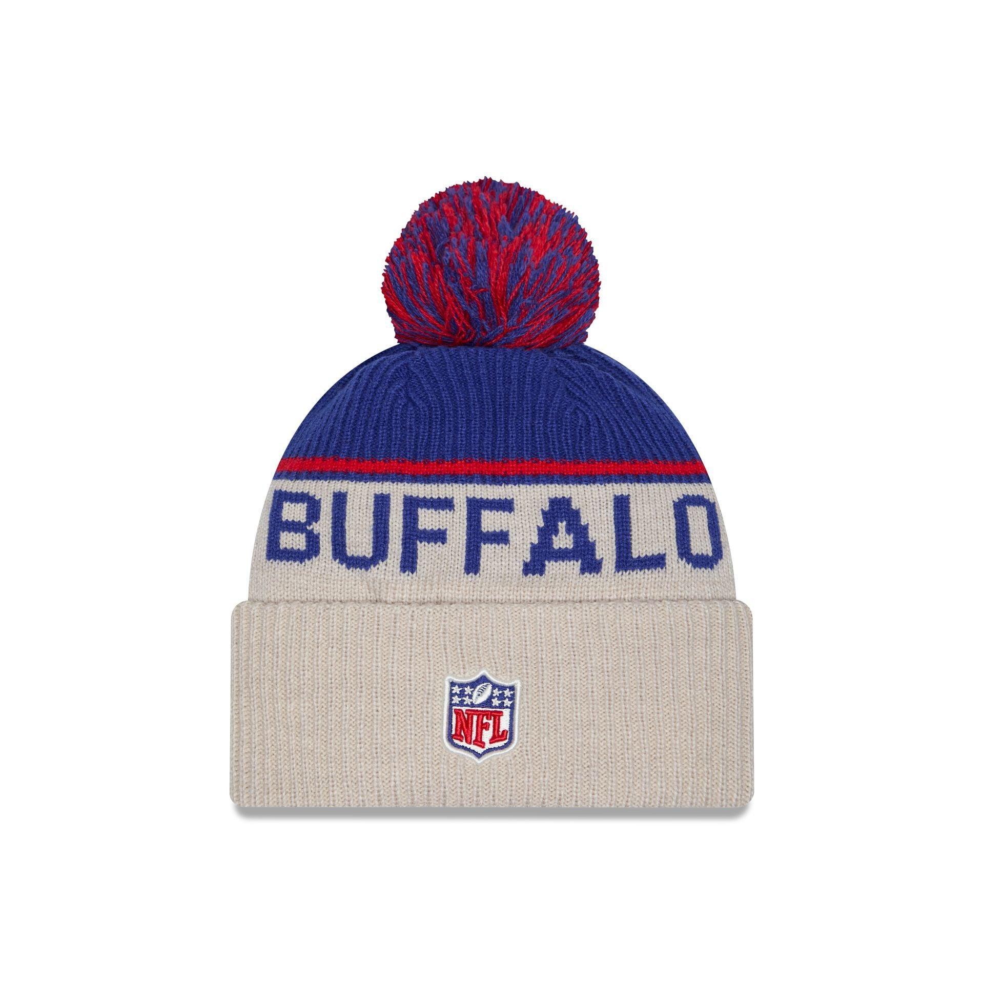 Buffalo Bills 2024 Cold Weather Historic Pom Knit Hat Male Product Image