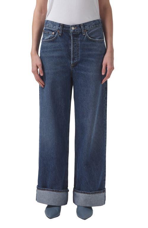 AGOLDE Dame High Waist Wide Leg Organic Cotton Jeans Product Image