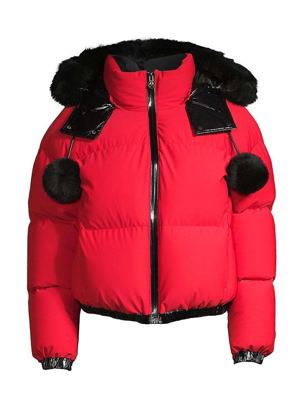 Womens Maspeth Sport Cropped Down Puffer Jacket Product Image