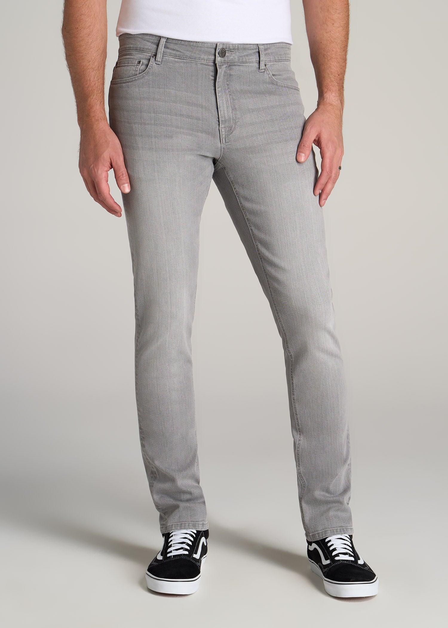 Dylan SLIM-FIT Jeans for Tall Men in Concrete Grey Male Product Image