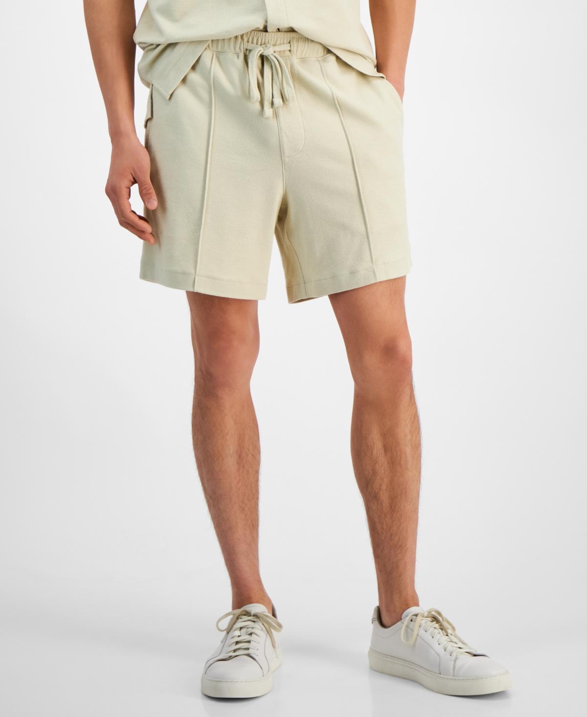 Alfani Mens Solid Pique Shorts, Created for Macys Product Image