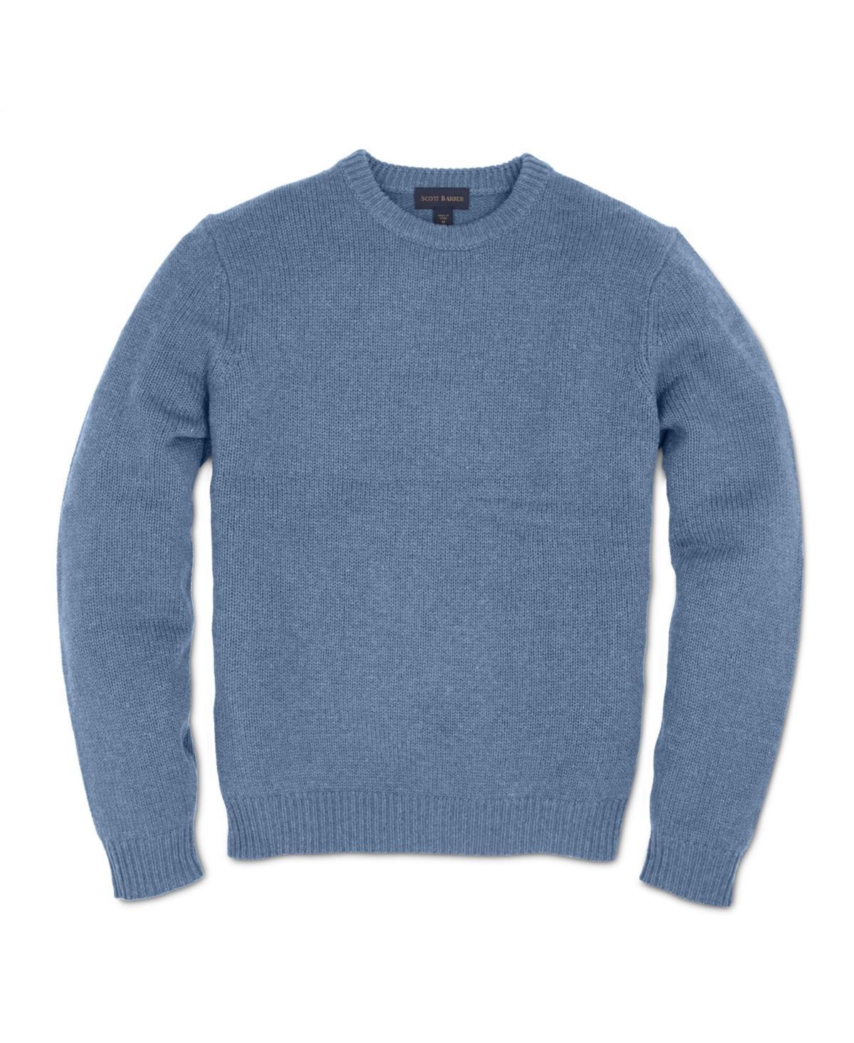 Scott Barber Mens Cashmere/Cotton Crew Sweaters Product Image