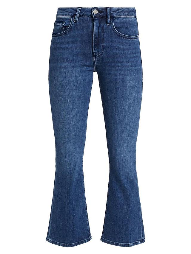 FRAME Le Crop Mid Rise Mini Boot Jeans Product Image