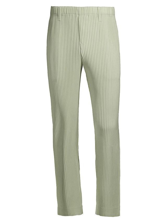 Mens Tailored Pleated Pants Product Image