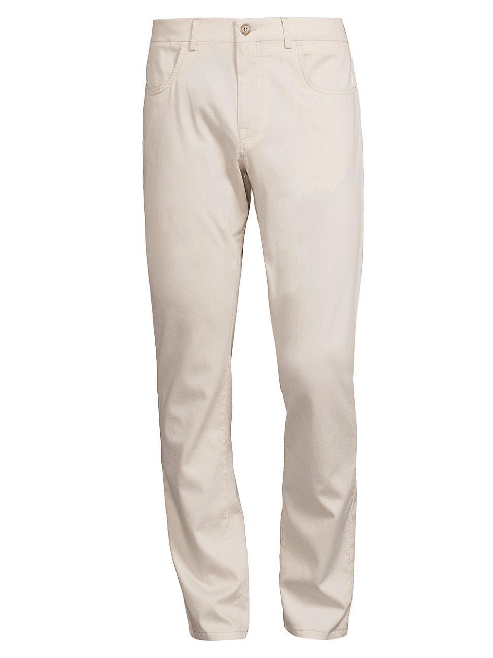 Mens Stretch Five-Pocket Trousers Product Image