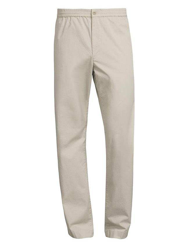 Mens Stretch-Cotton Flat-Front Pants Product Image