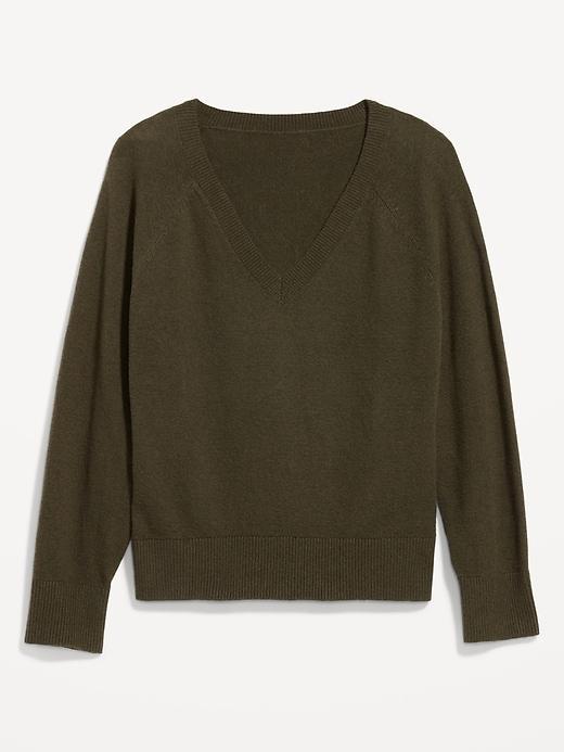 SoSoft Loose V-Neck Sweater Product Image