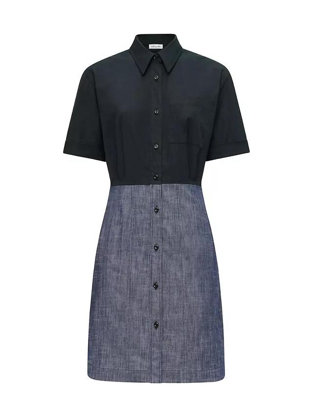 Womens Nadine Short Sleeve Shirt Dress Product Image