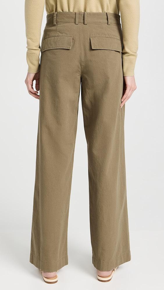 Vince Cotton Wide Leg Pants | Shopbop Product Image