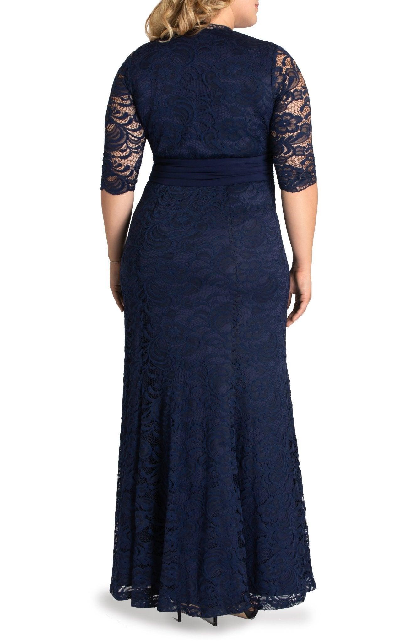 Screen Siren Lace Evening Gown - Plus Product Image