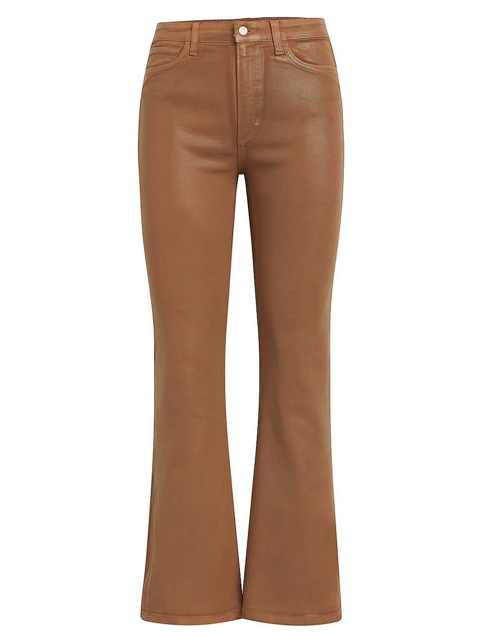 Joe's Jeans The Callie Coated (Leather ) Women's Jeans Product Image