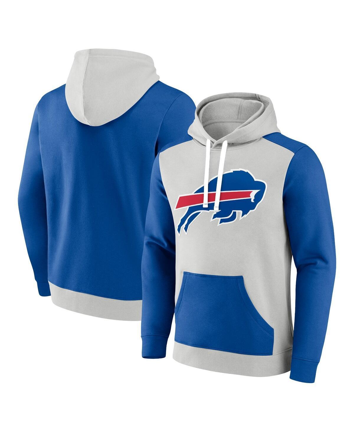 Mens Fanatics Branded /Royal Buffalo Bills Big & Tall Team Fleece Pullover Hoodie Product Image