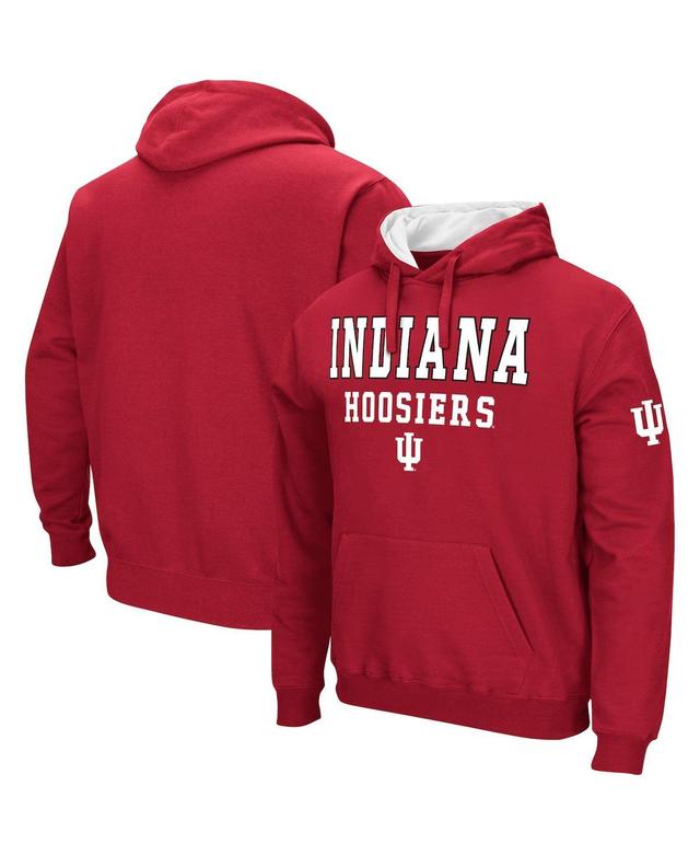 Colosseum Mens Oklahoma Sooners Sunrise Pullover Hoodie Product Image