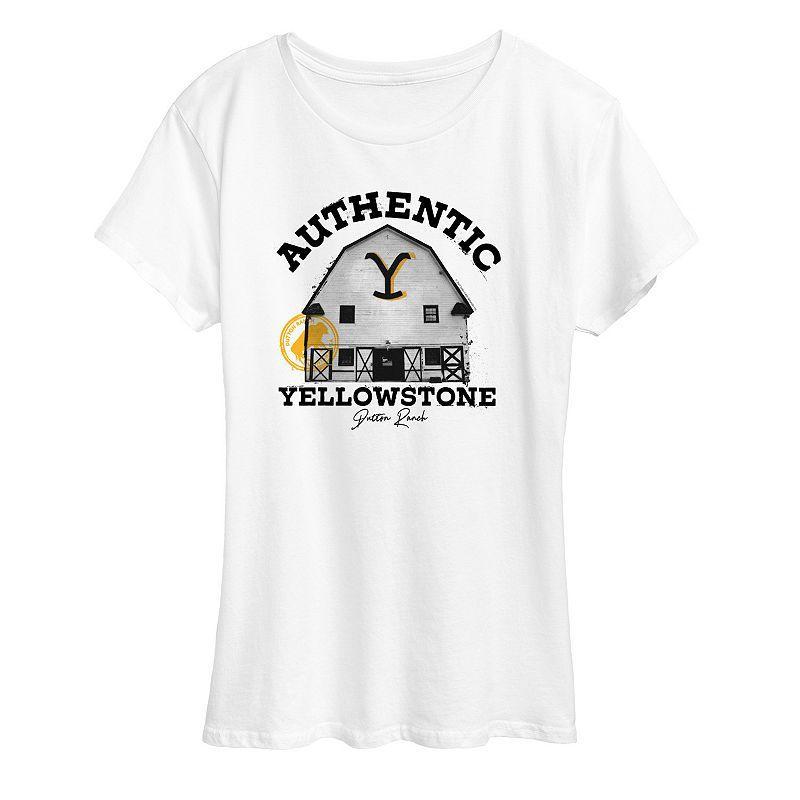 Womens Yellowstone Authentic Graphic Tee Product Image