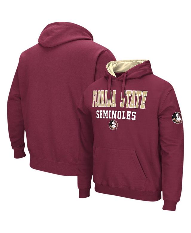 Mens Colosseum Garnet Florida State Seminoles Sunrise Pullover Hoodie Product Image