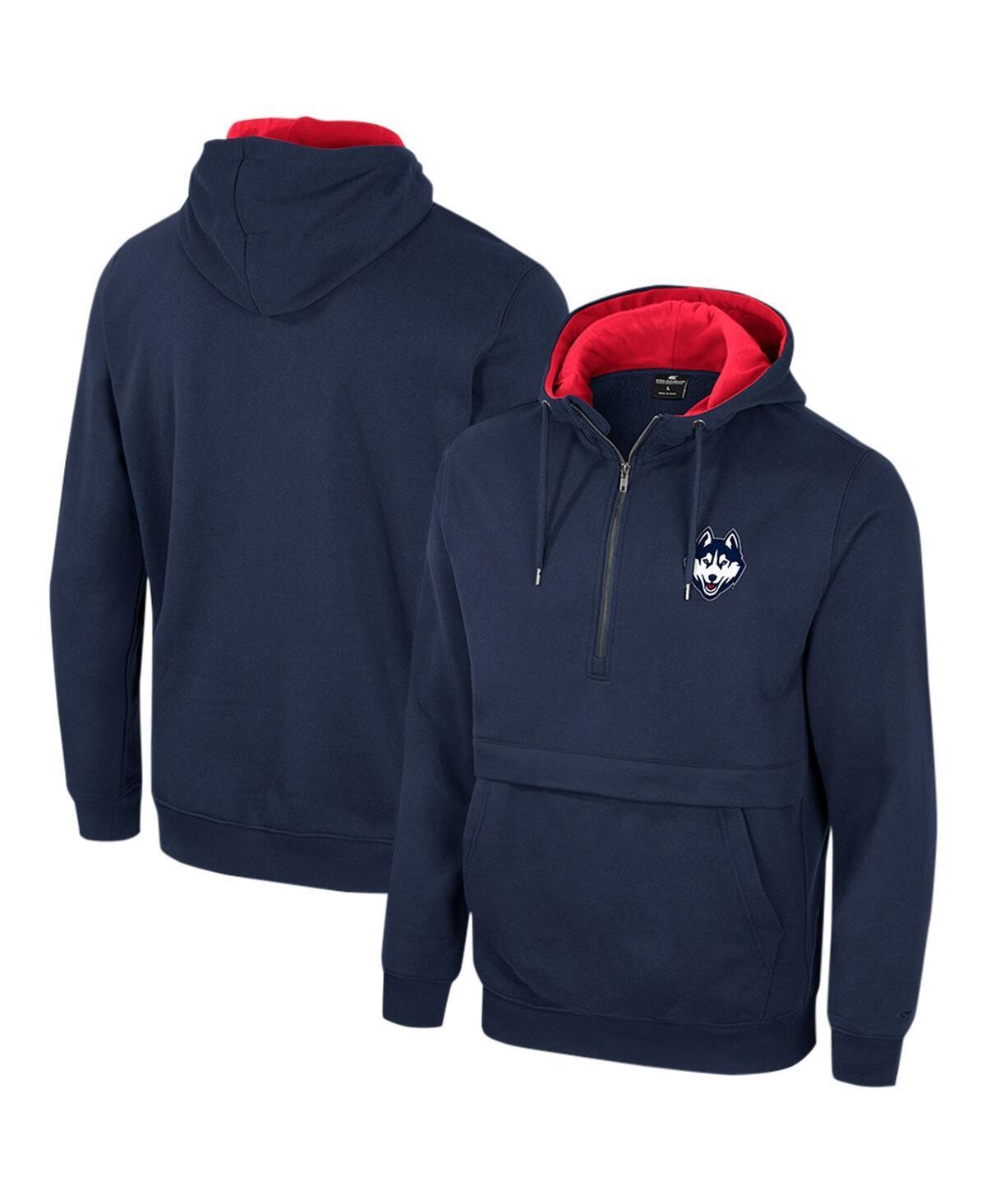 Mens Colosseum Louisville Cardinals Half-Zip Hoodie Product Image