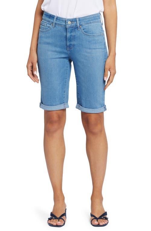 NYDJ Briella Roll Cuff Denim Bermuda Shorts Product Image