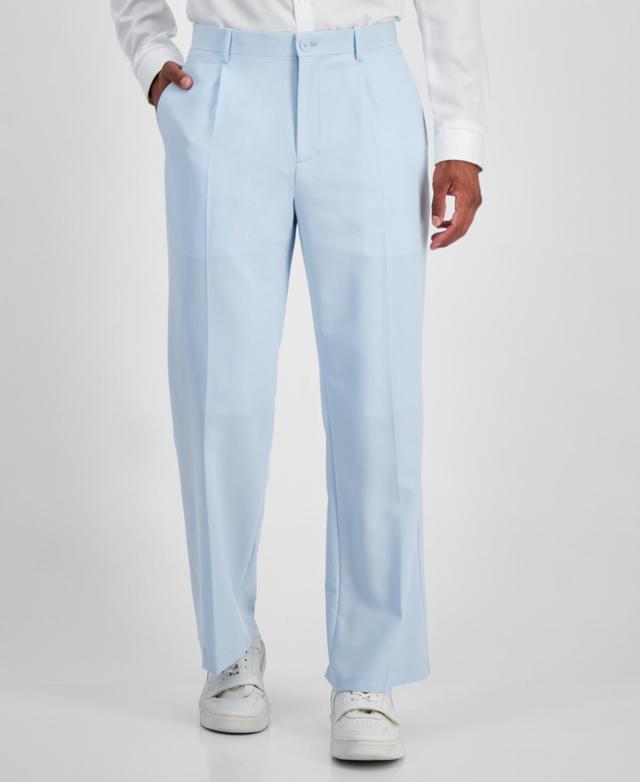 I.n.c. International Concepts Mens Kai Classic-Fit Solid Pleated Suit Pants, Created for Macys Product Image