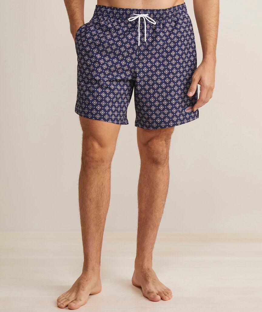 7 Inch Printed Chappy Swim Trunks Product Image