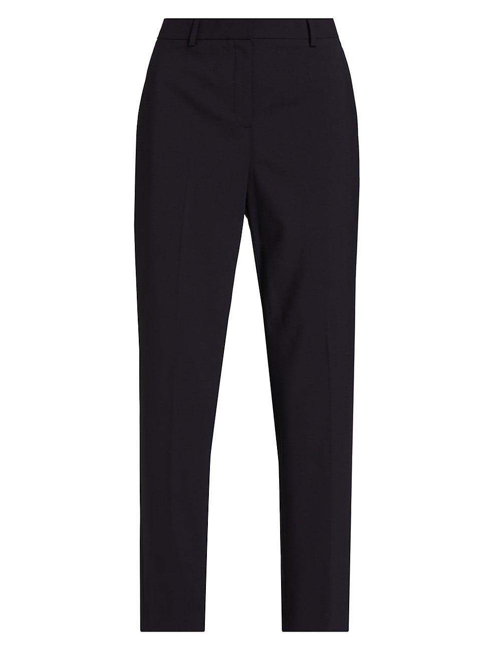 Womens Treeca Classic Slim-Fit Trousers Product Image