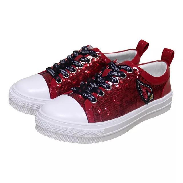 Womens Cuce Cardinal Arizona Cardinals Team Sequin Sneakers Product Image