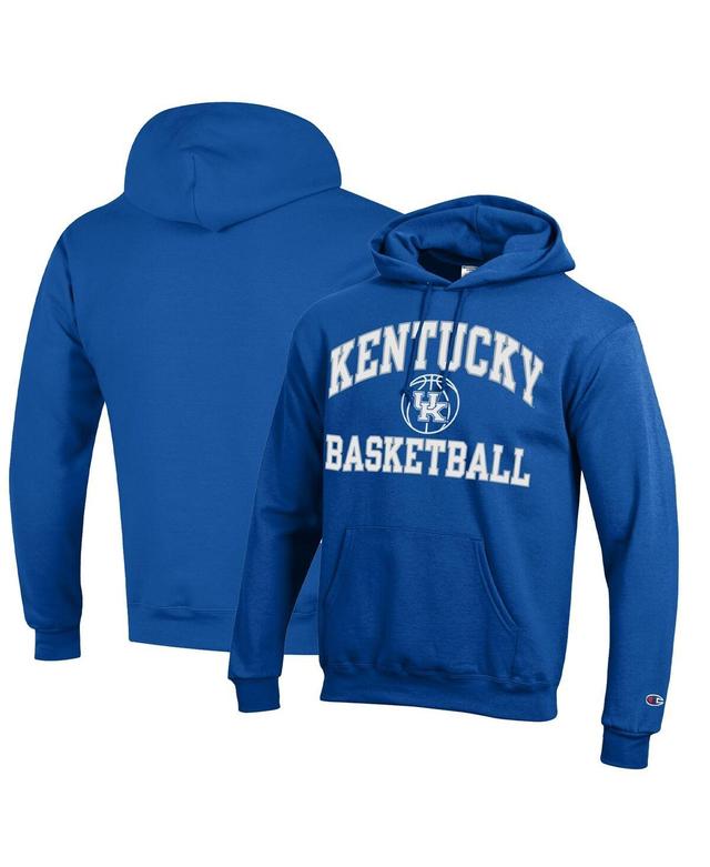 Mens Champion Royal Duke Blue Devils Basketball Icon Powerblend Pullover Hoodie Product Image