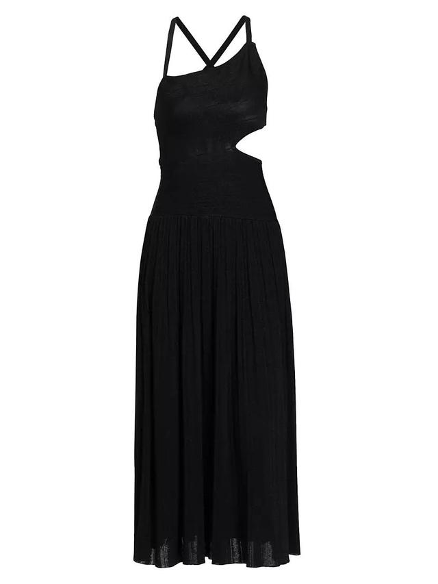 Womens Ginger Cut-Out Midi-Dress Product Image