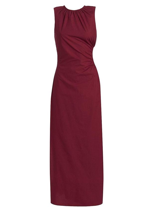 Womens Dion Cotton Cut-Out Maxi Dress Product Image