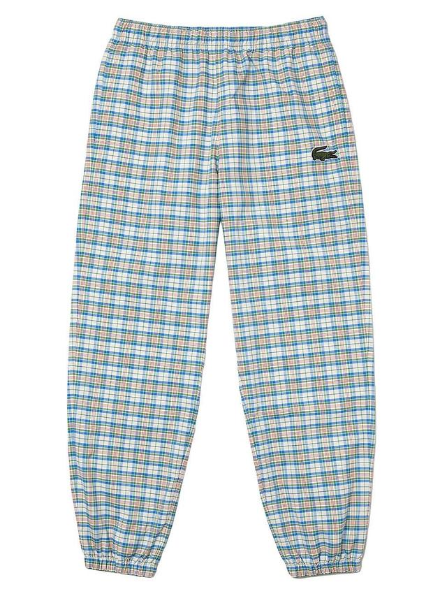 Mens Check Track Pants Product Image