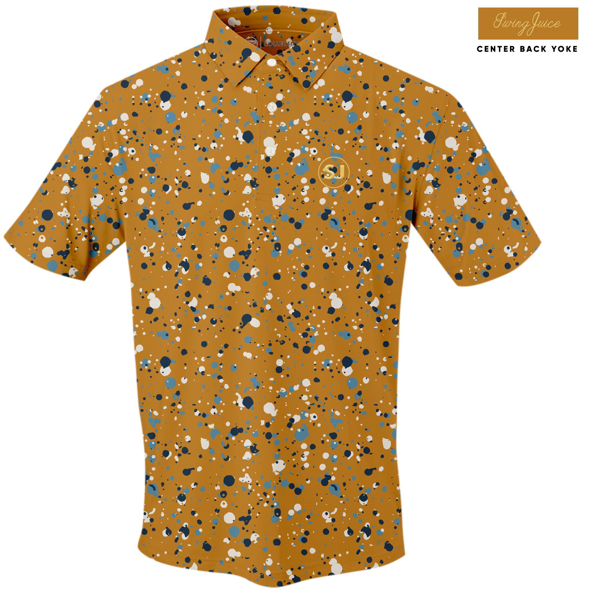 SwingJuice Golf Splatter Men's Polo Product Image