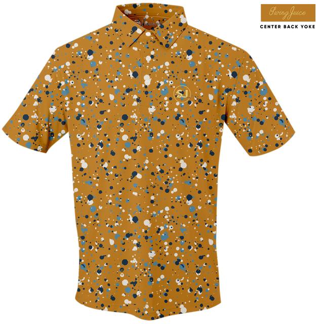 SwingJuice Golf Splatter Men's Polo Male Product Image