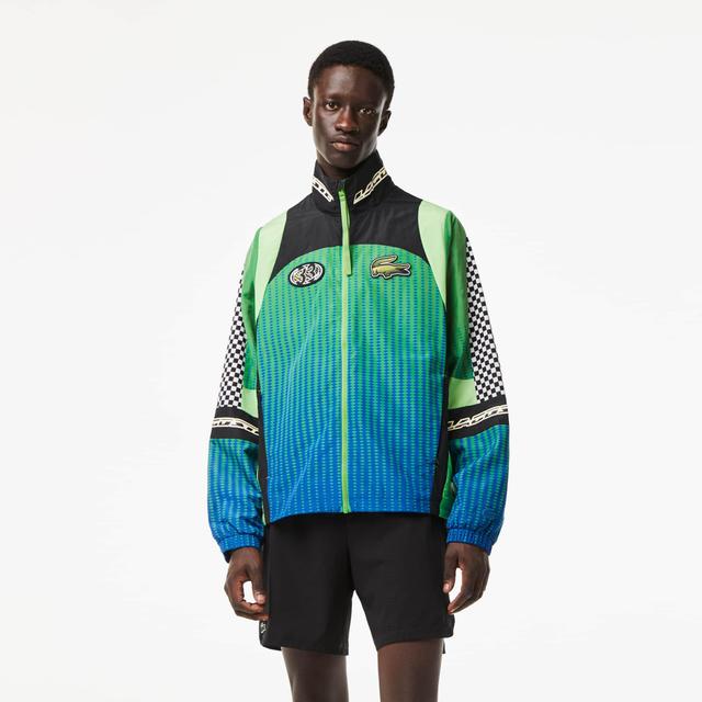 Men’s Ombré Checkerboard Track Jacket Product Image