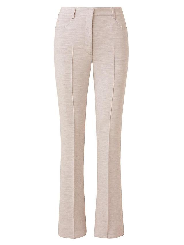 Womens Ferry Pleated Pebble Crepe Pants Product Image