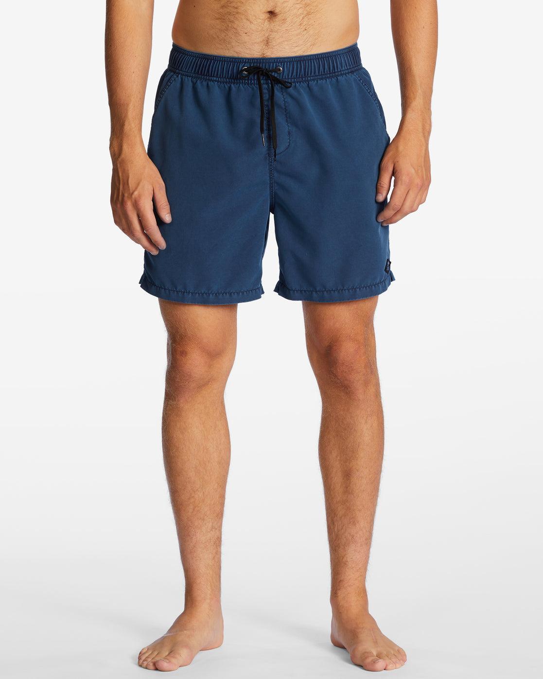 All Day Layback 17" Swim Trunks - Navy Male Product Image